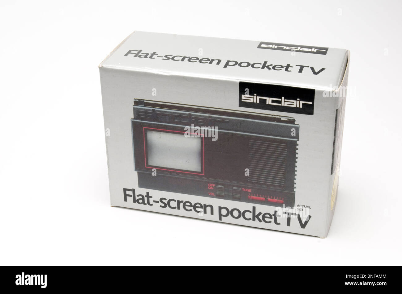 sinclair pocket tv television sir clive electronics first bw tv black and white handheld tv