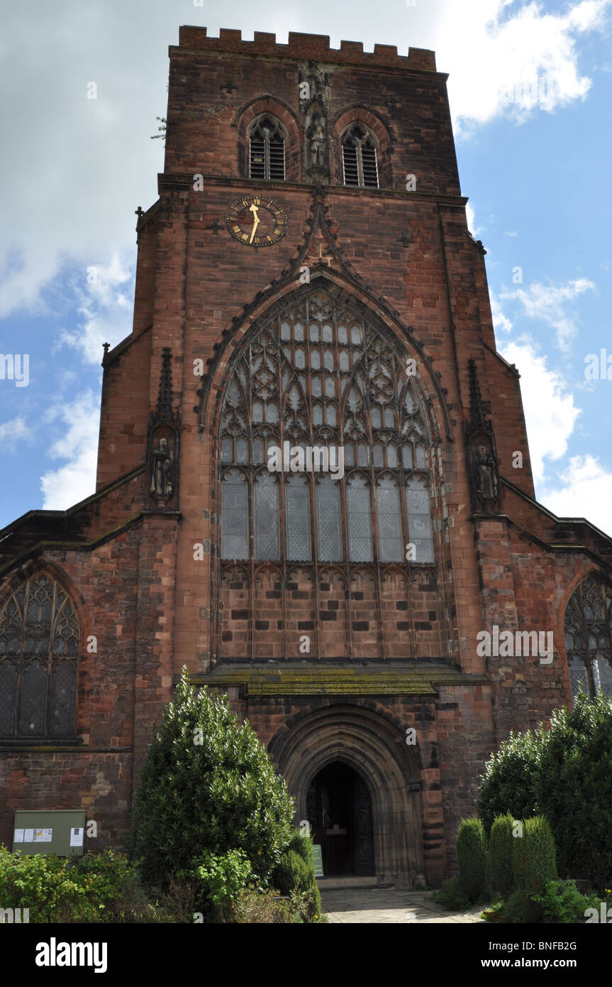Abbey foregate shrewsbury shropshire england hires stock photography