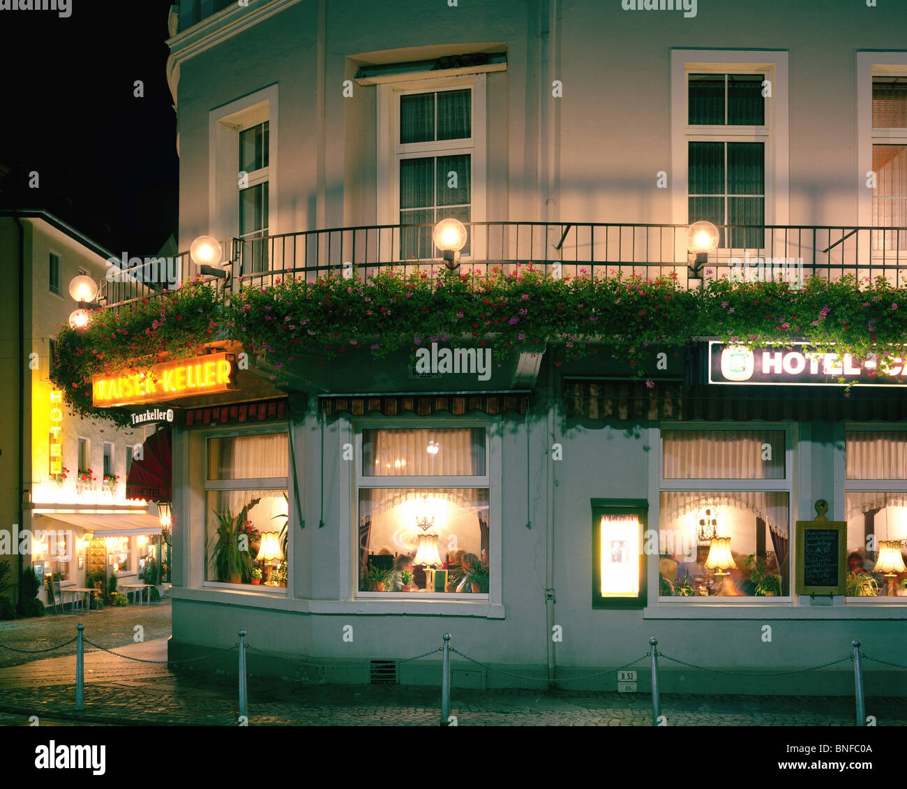 Hotel Römischer Kaiser Bernkastel Mosel Germany at night Stock Photo Alamy Hotel Römischer Kaiser Bernkastel Mosel Germany at night Stock Photo Alamy