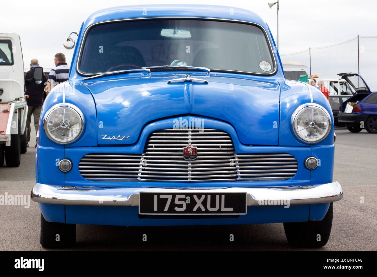 Picture of a Zephyr Classic Car at the Retro Show Stock Photo