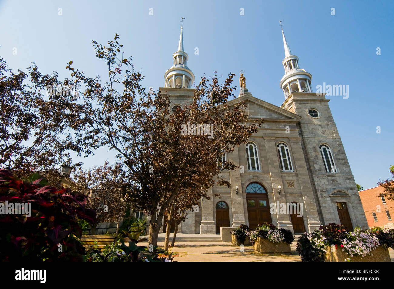 Church Of Sainte Rose de Lima in Laval Quebec Stock Photo Alamy