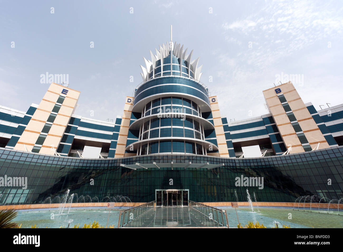 Pineapple Building in Silicon Oasis, Dubai, UAE Stock Photo Alamy