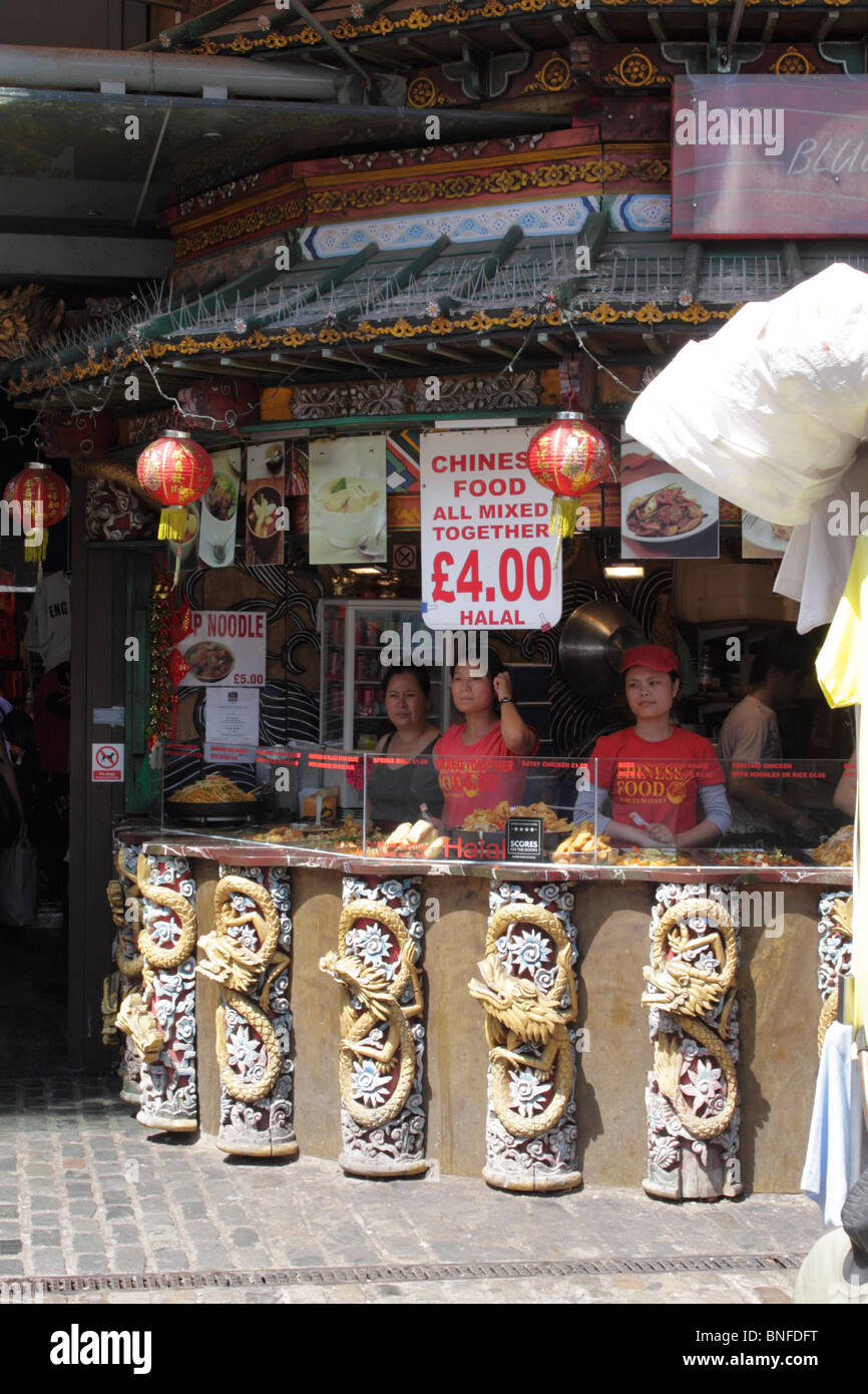 Chinese food stall camden market london hires stock photography and
