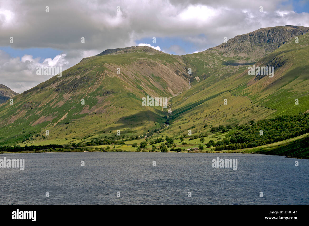 Wasdale Head Hall Farm Wast Water Lake District Cumbria England Stock