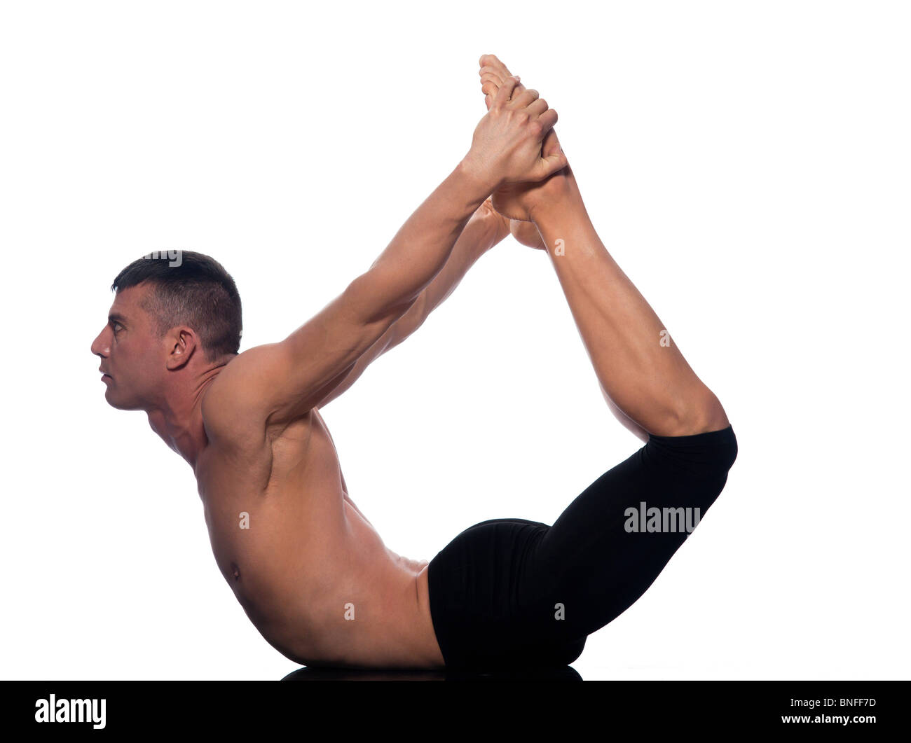 Beautiful Woman Practices Backbend Yoga Asana Urdhva Dhanurasana - Upward  Facing Bow Pose at the Yoga Studio Stock Photo - Image of indoor, relax:  108759064