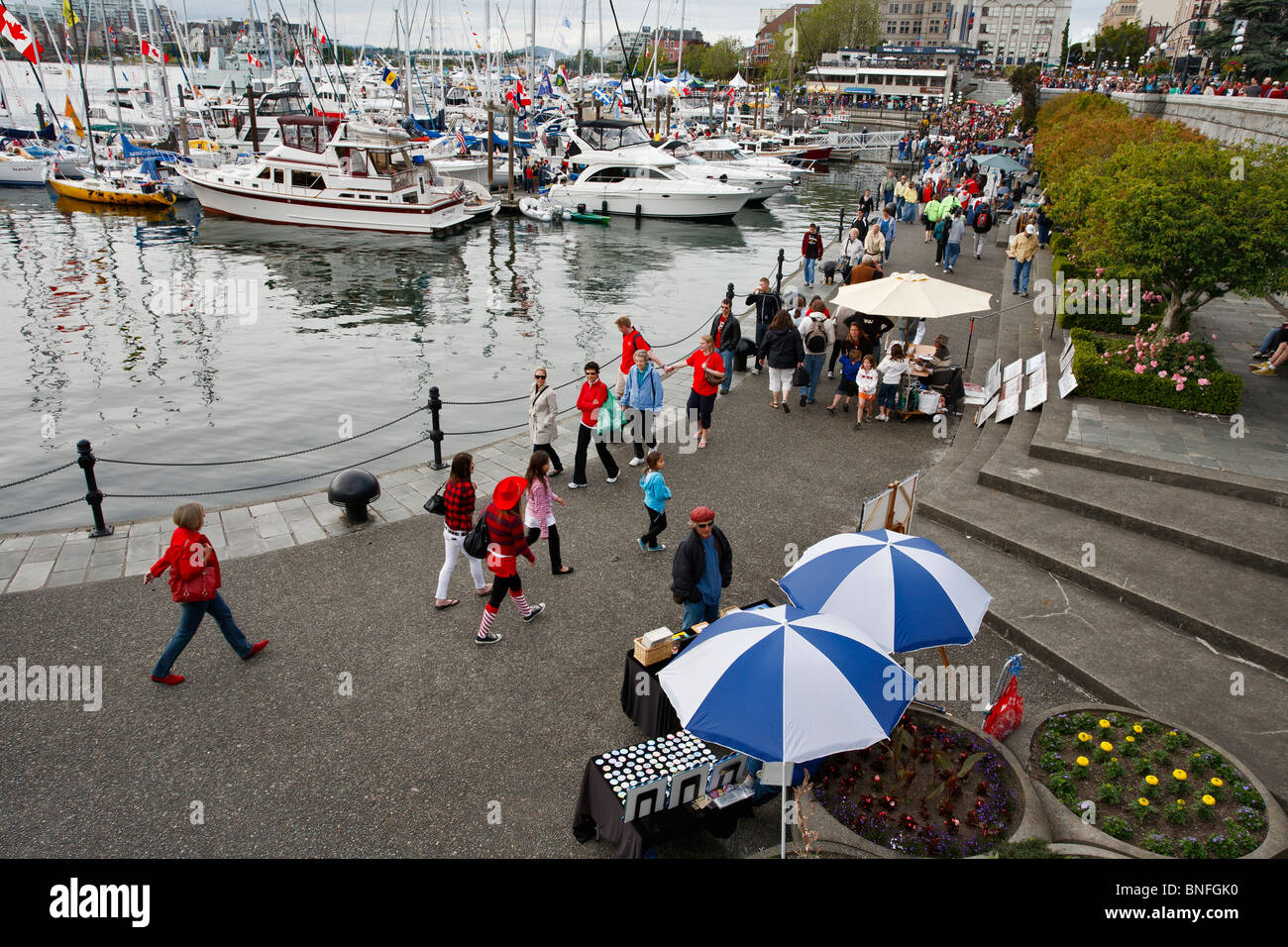 Festivities at Canada Day celebrationsVictoria, British Columbia, Canada Stock Photo Alamy