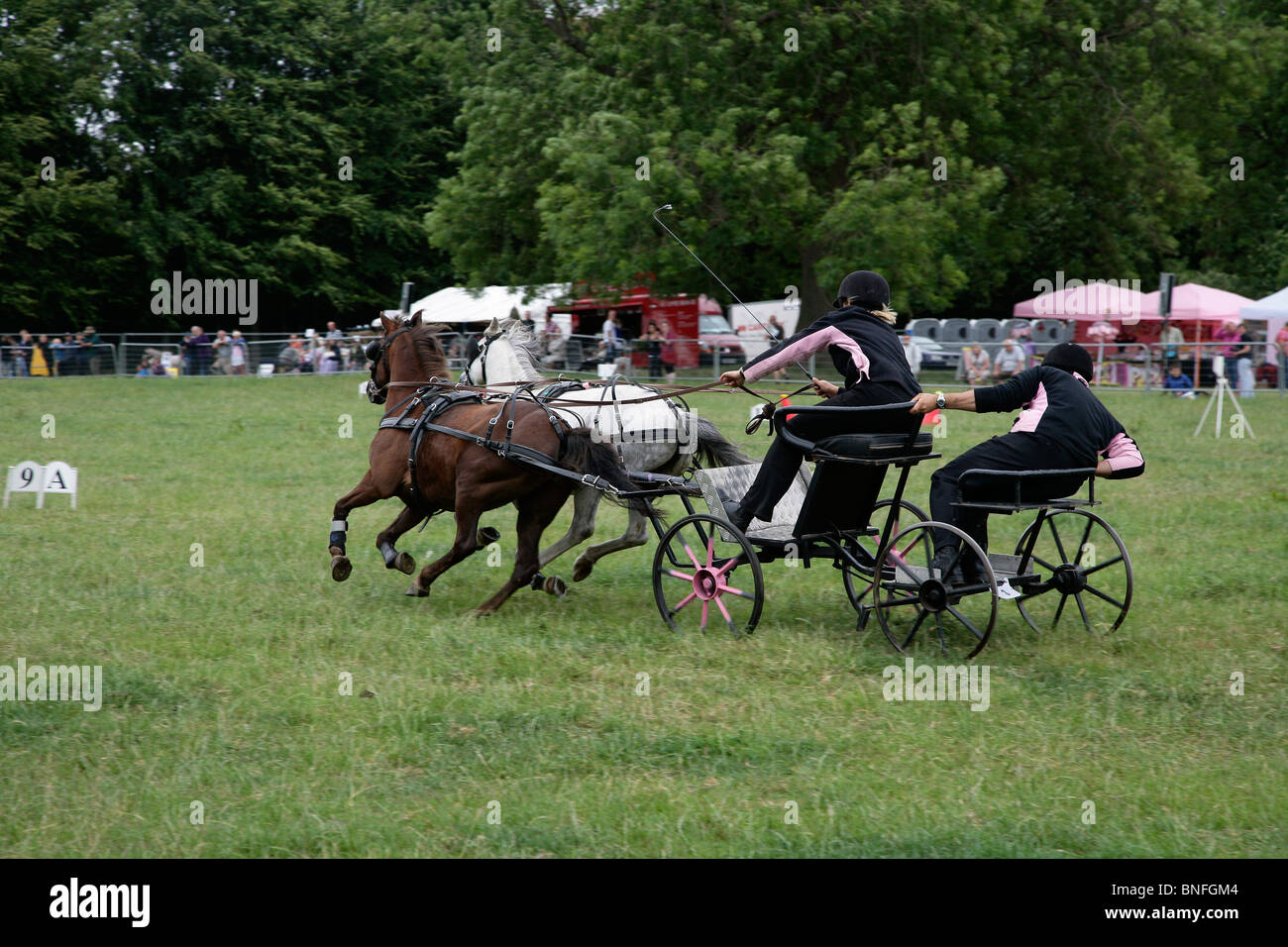 Scurry Racing at Osmaston Country Fair, Derbyshire, UK Stock Photo