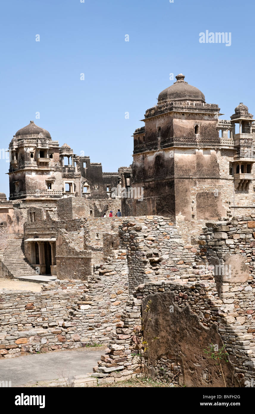 Rana Kumbha Palace. Chittorgarh Fort. Rajasthan. India Stock Photo