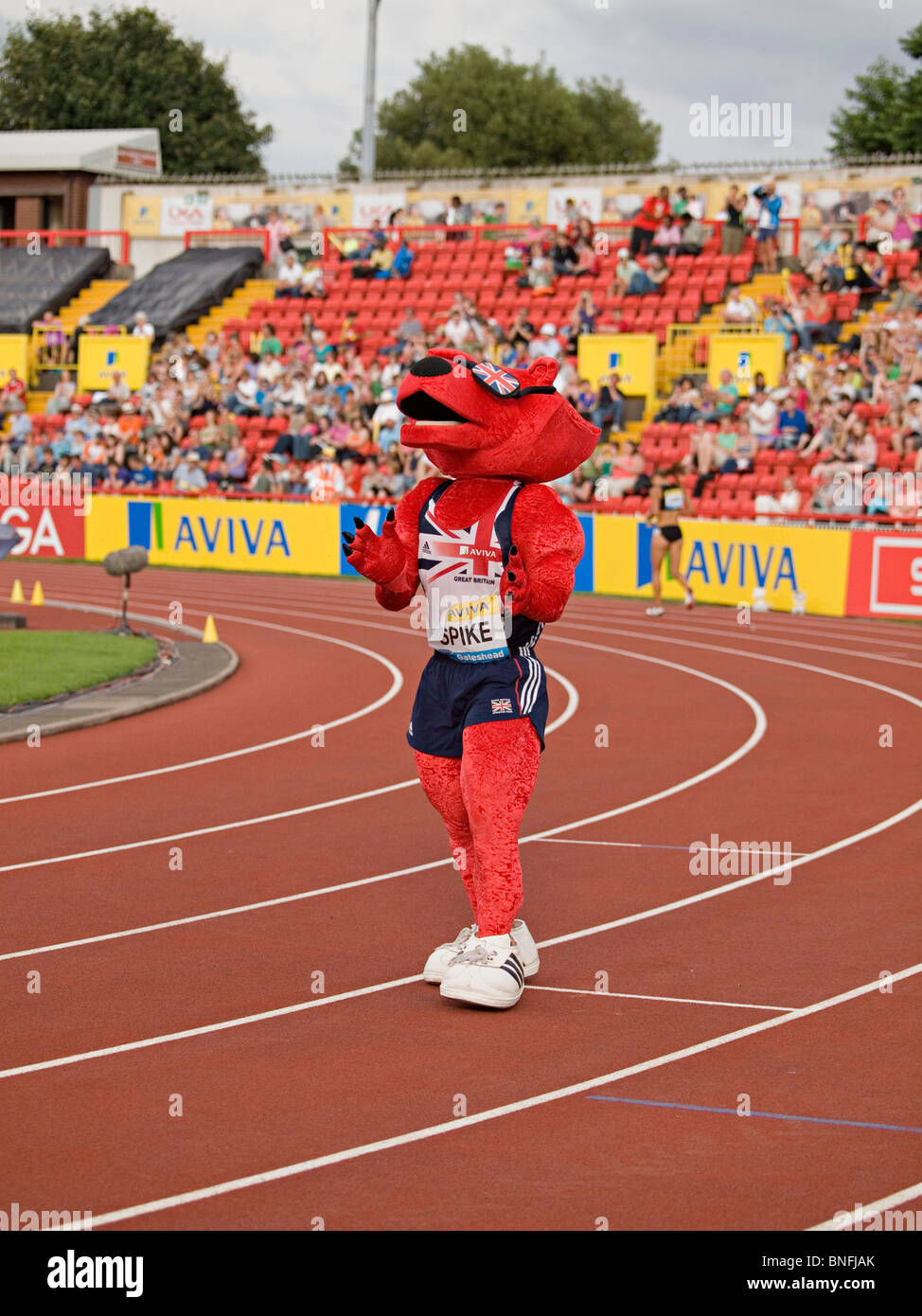 Uk athletics mascot hires stock photography and images Alamy