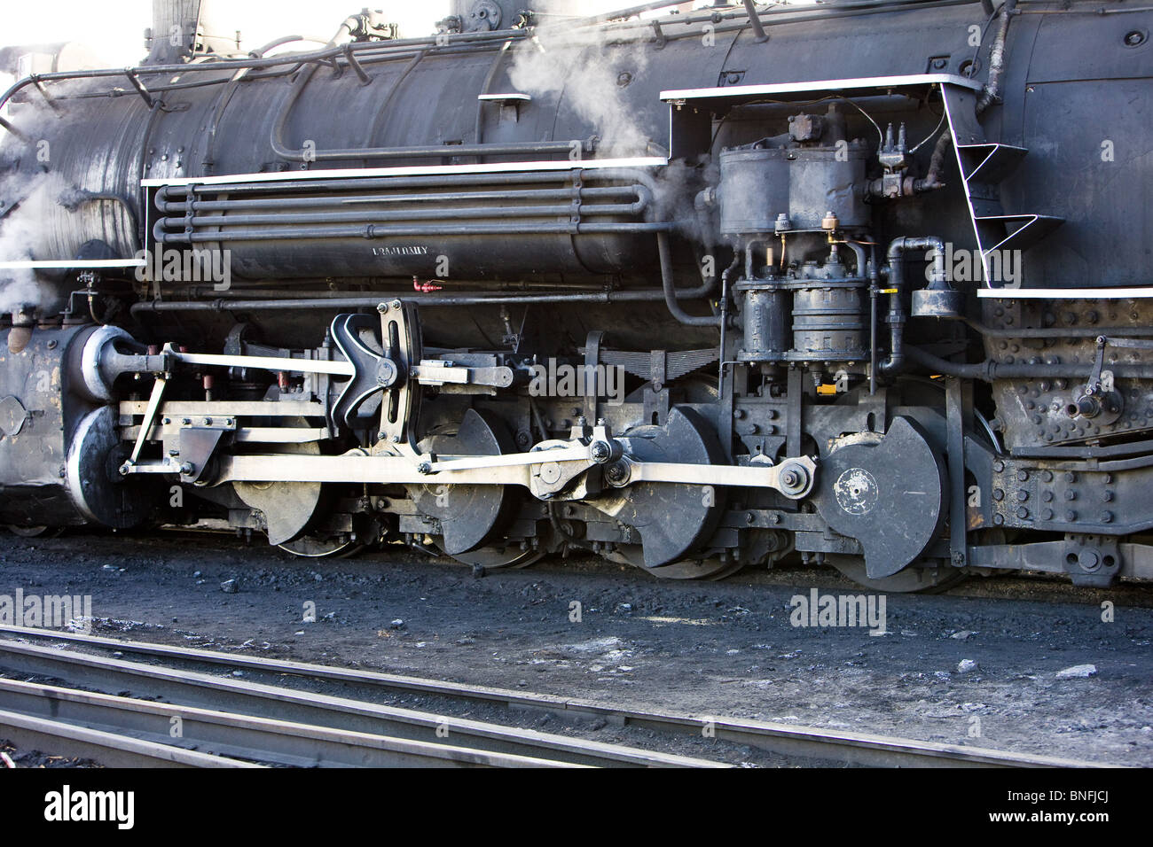 Durango Silverton Narrow Gauge Railroad, Colorado, USA Stock Photo