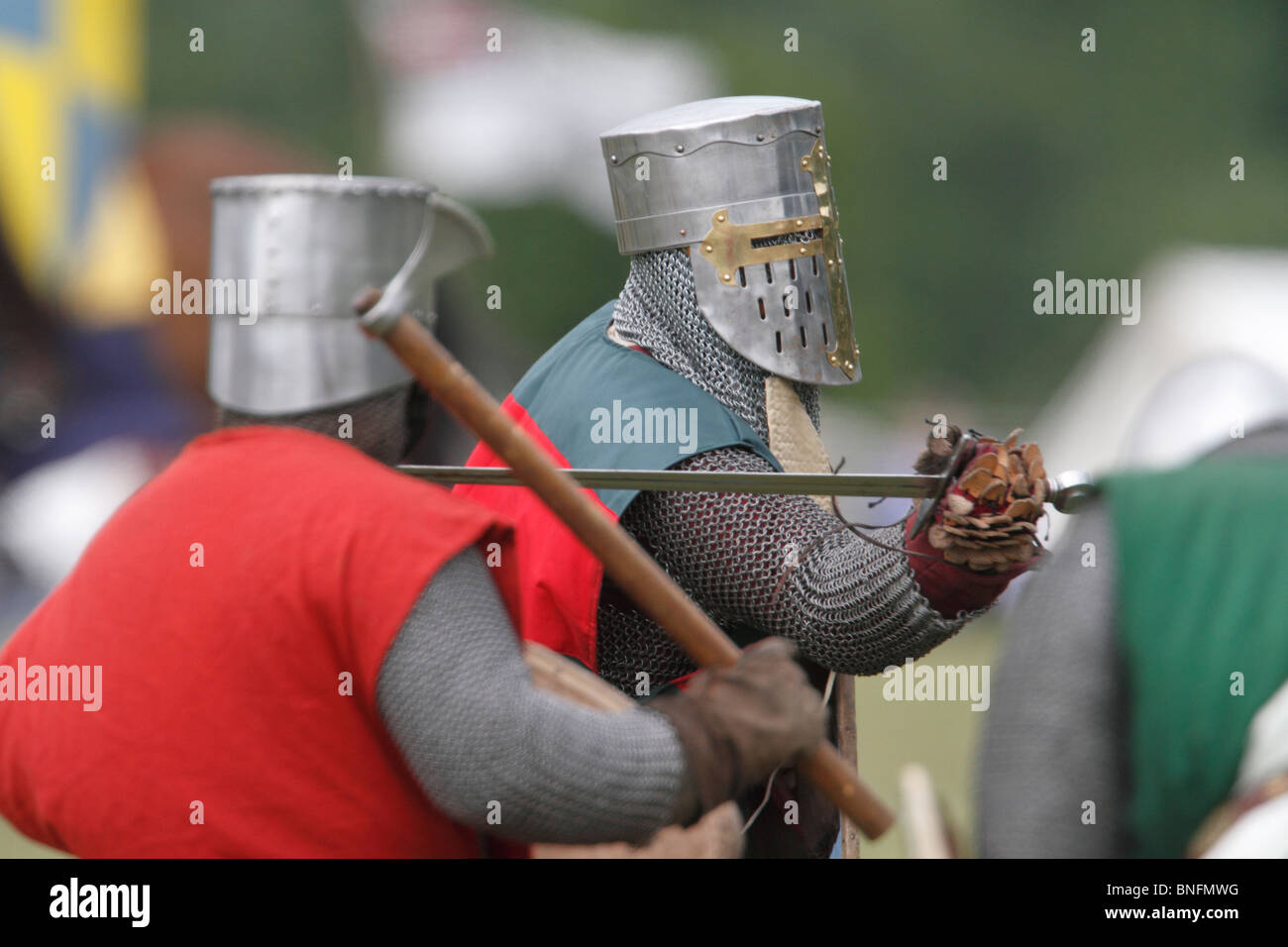 Norman foot soldier hi-res stock photography and images - Alamy