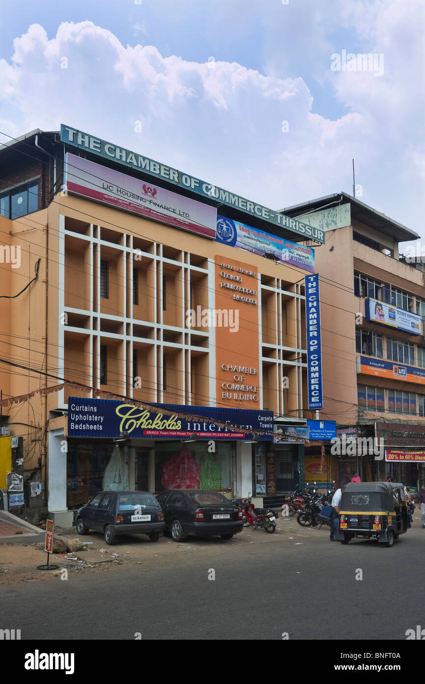 India Kerala Thrissur the Chamber of Commerce seat Stock Photo Alamy