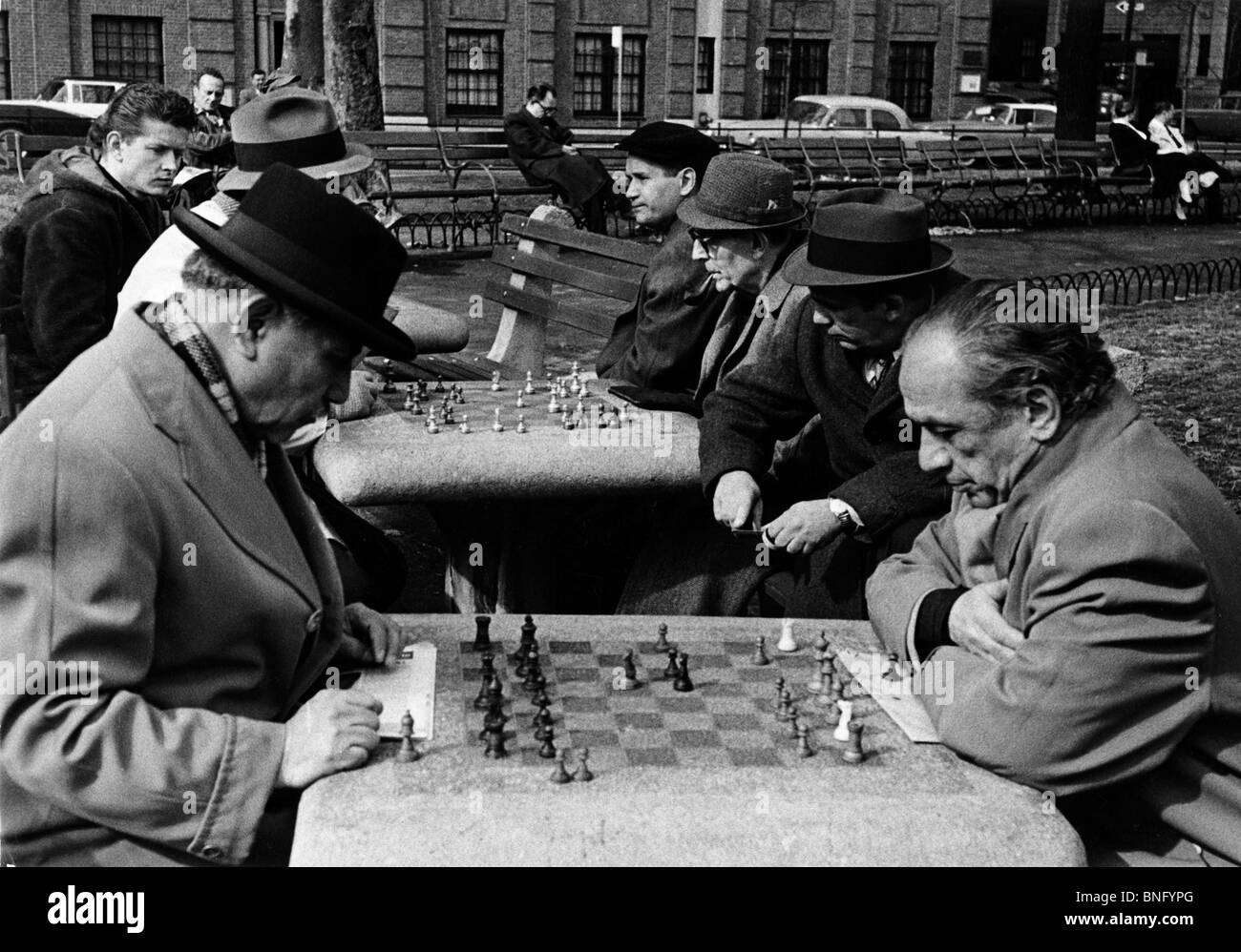 New york chess vintage hires stock photography and images Alamy