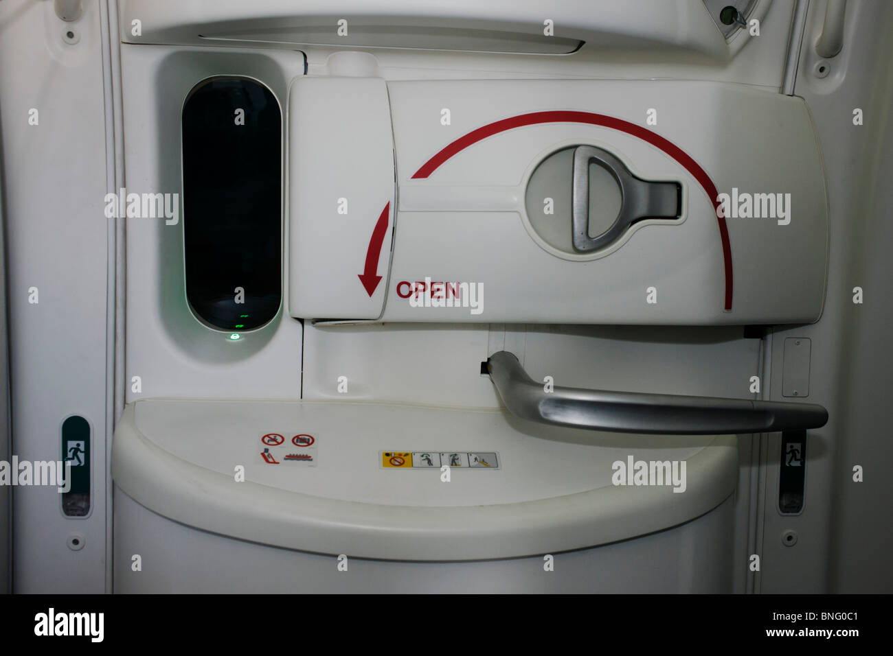Door architecture on the Boeingmanufactured 787 Dreamliner (N787BX) at
