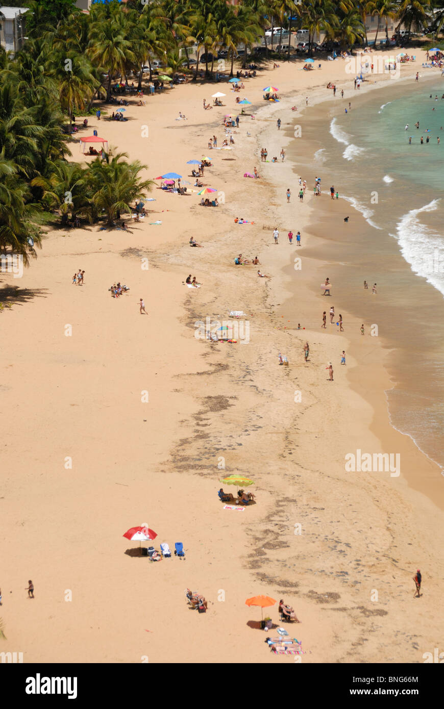 El Balneario de Luquillo, Playa Azul, Luquillo, Puerto Rico Stock Photo Alamy