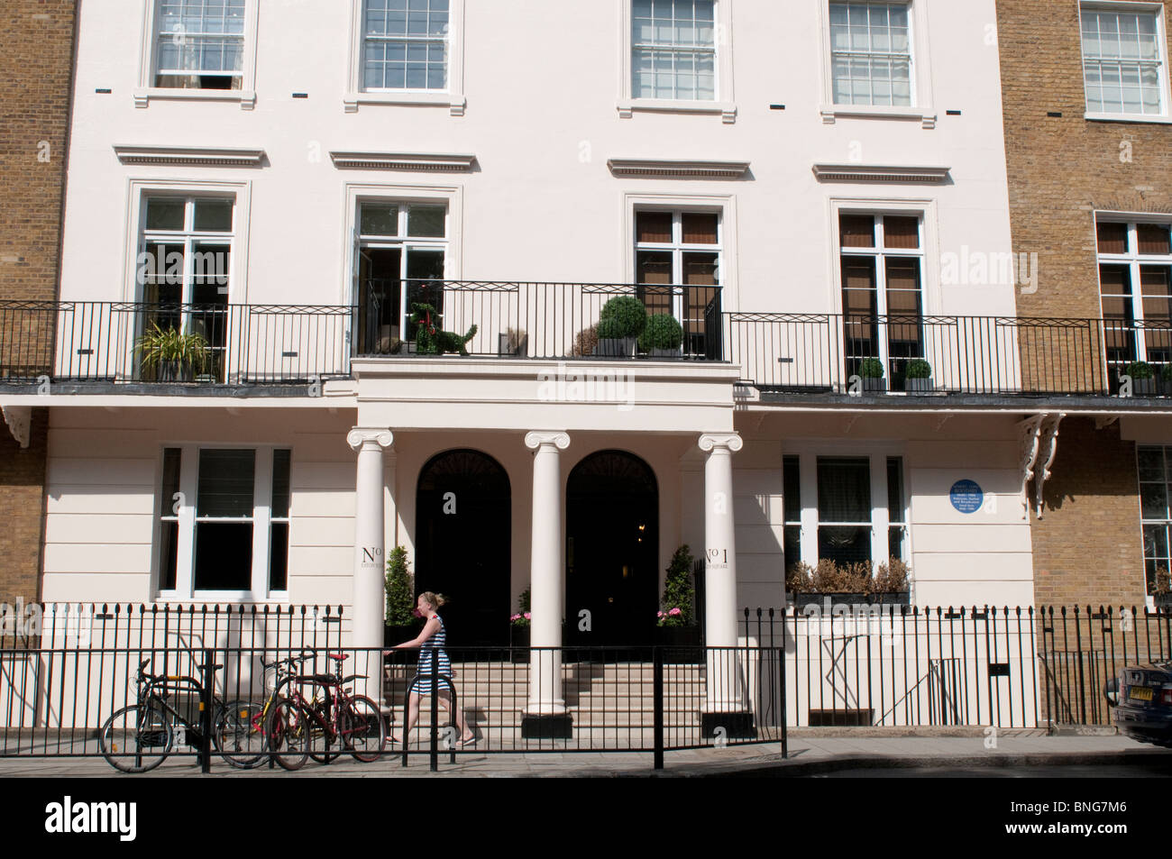 House on Eaton Square, London, SW1, UK Stock Photo Alamy