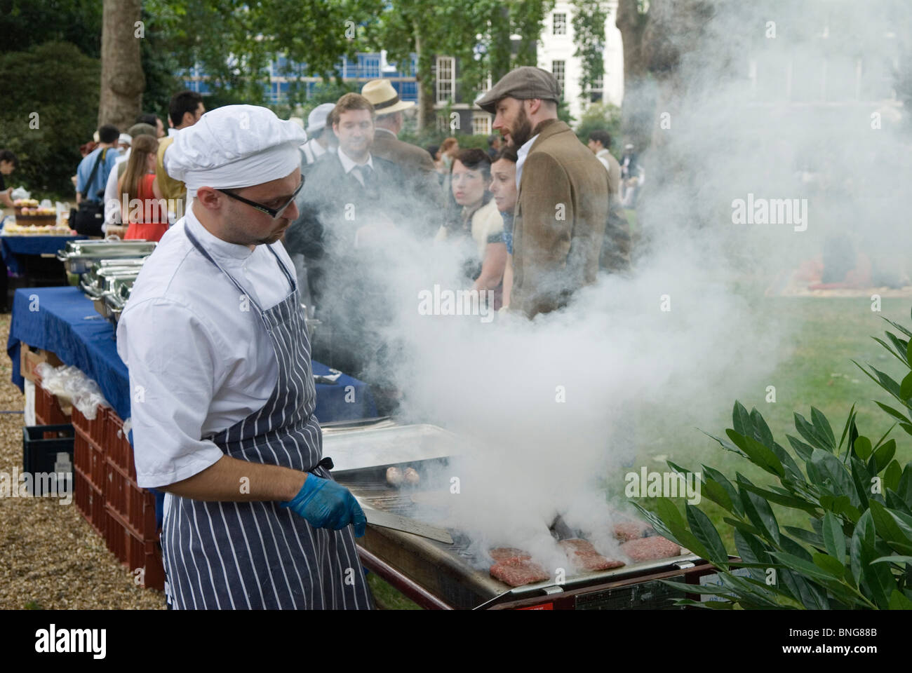 The Chap Olympiad Bedford Square London UK. HOMER SYKES Stock Photo