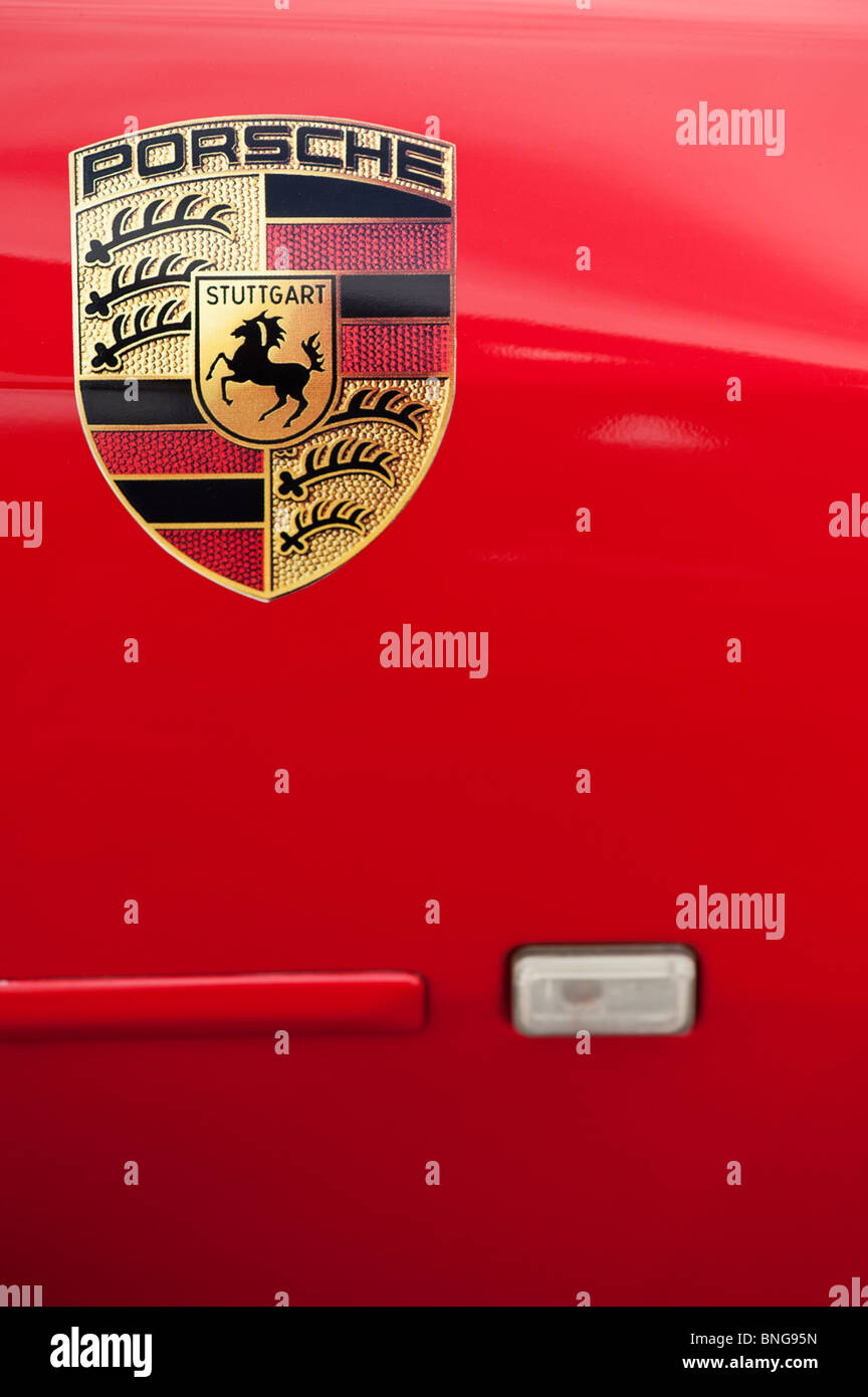 Porsche car sticker hi-res stock photography and images - Alamy