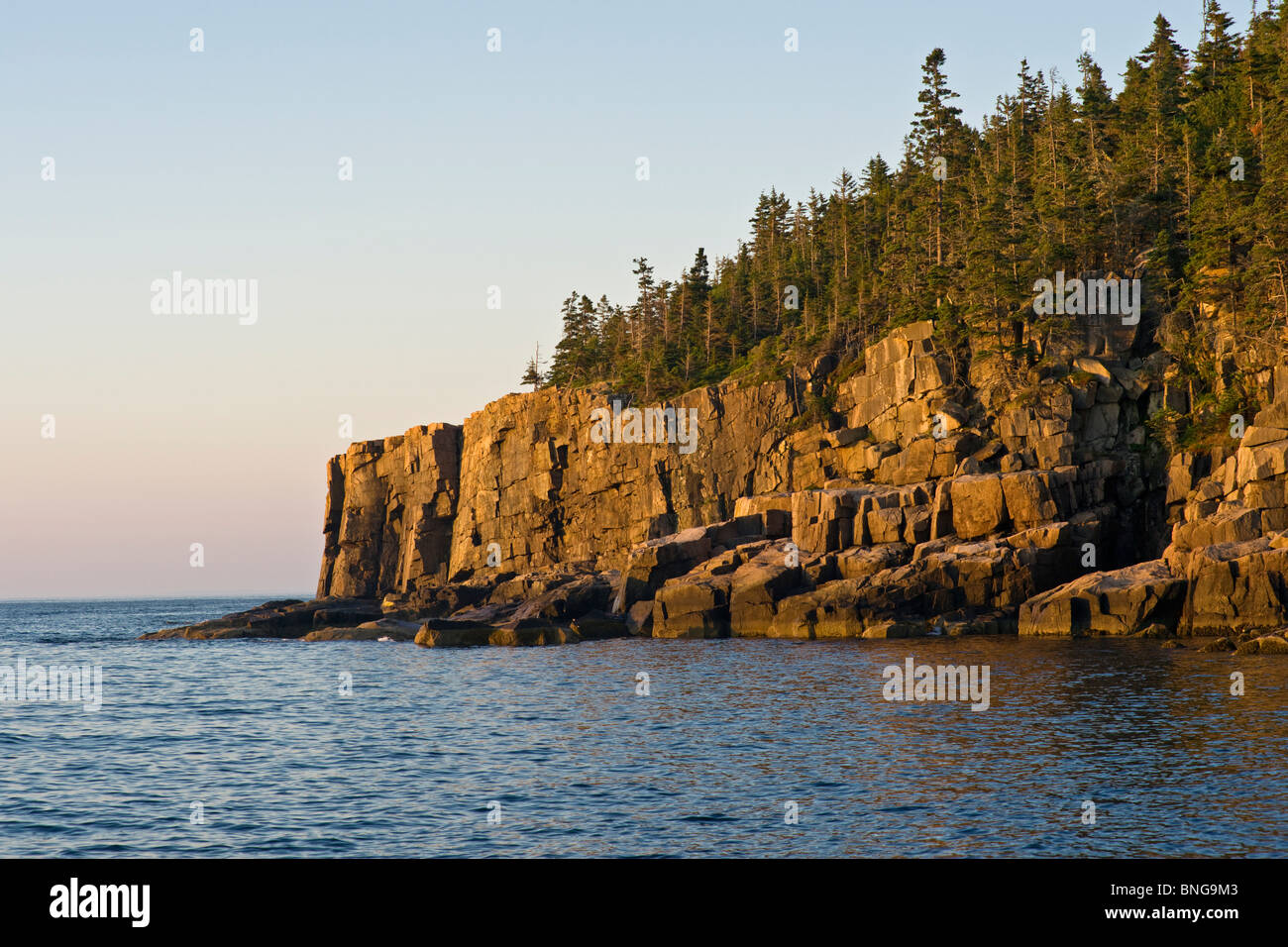 Otter Cliff from Monument Cove, Acadia National Park, Mt. Desert Island