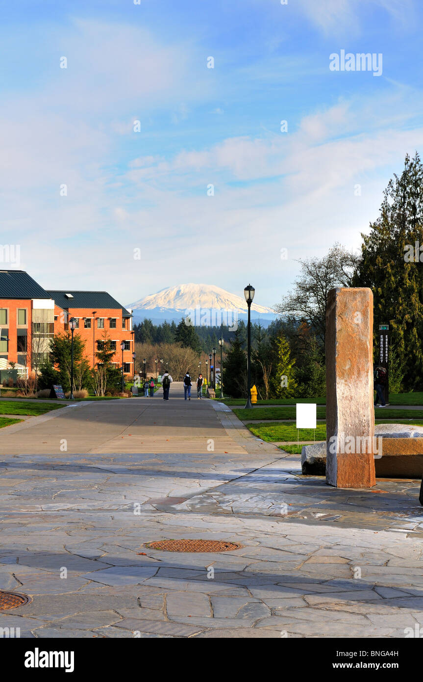 The campus at Washington State University (WSU) in Vancouver, Washington State Stock Photo Alamy