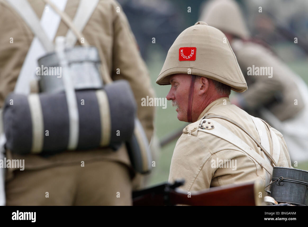Soldier pith helmet hi-res stock photography and images - Alamy