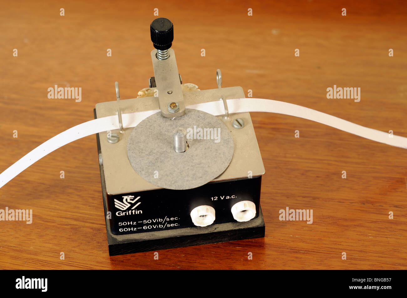 Ticker tape timer Stock Photo Alamy