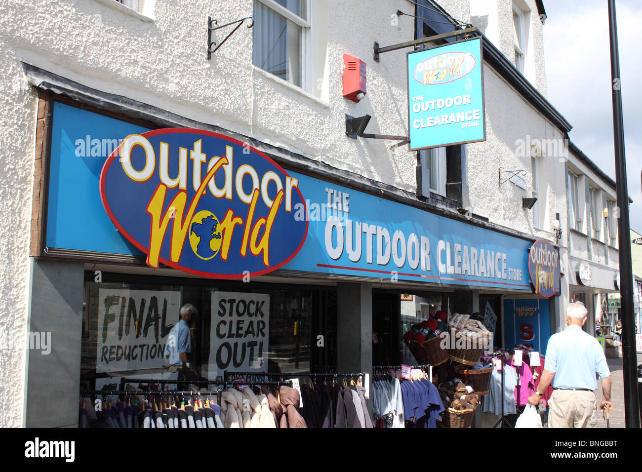 Outdoor World shop in Keswick, Cumbria, England, UK, specialising in outdoor  clothing Stock Photo - Alamy