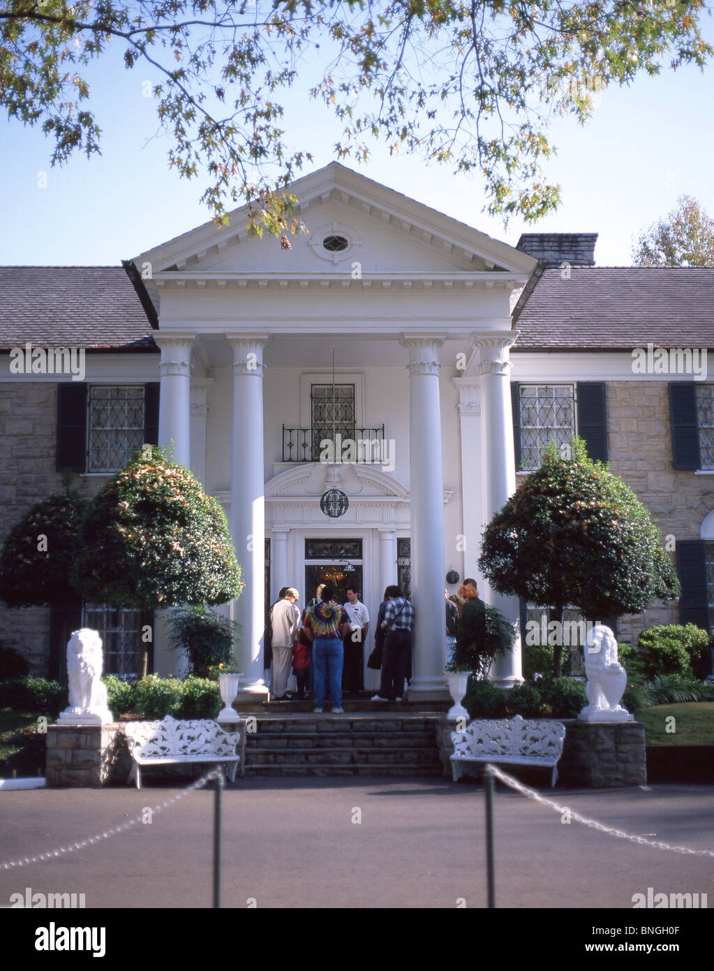 Graceland Mansion, Elvis Presley Boulevard, Whitehaven, Memphis, Tennessee, United States of America Stock Photo