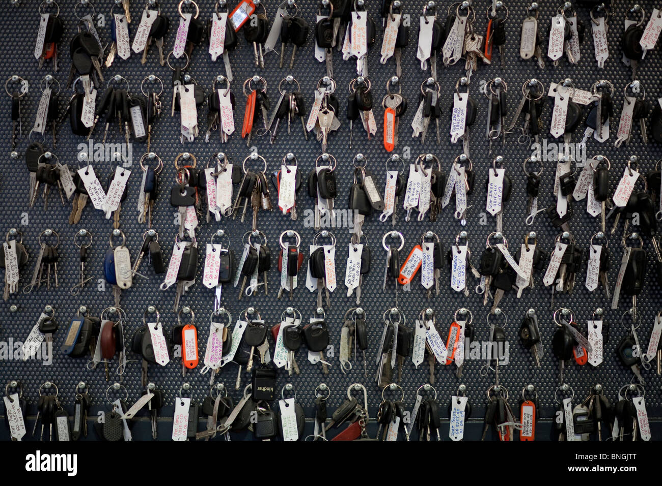 Car keys Stock Photo