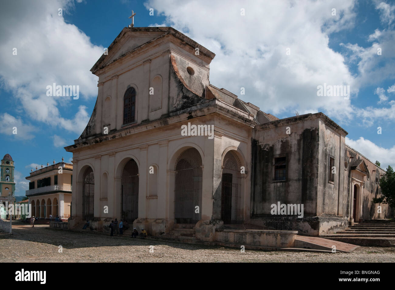 Santissima Church, Trinidad, Cuba Stock Photo