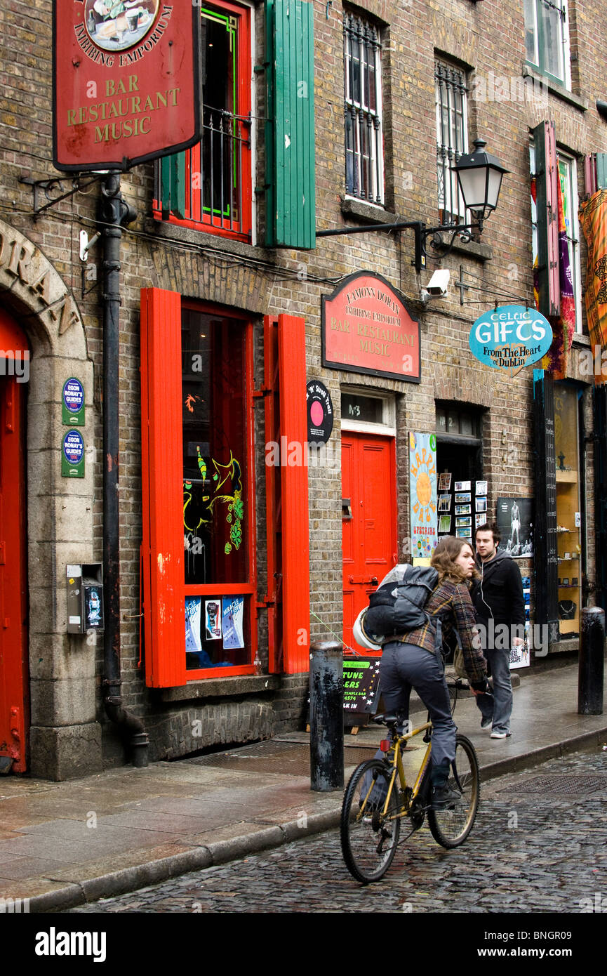 Temple Bar, Dublin, Ireland. Stock Photo