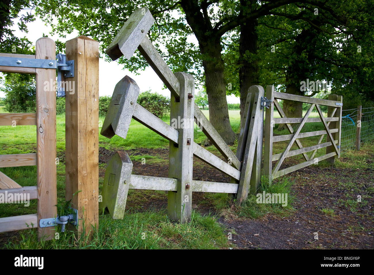Clapper Stile Closed And Open Stock Photo 30490734 Alamy styles-of-stiles-slow-nomads