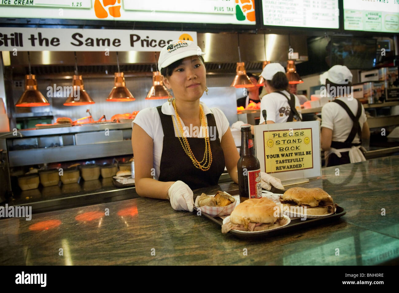 The RollNRoaster fast food restaurant in the Sheepshead Bay