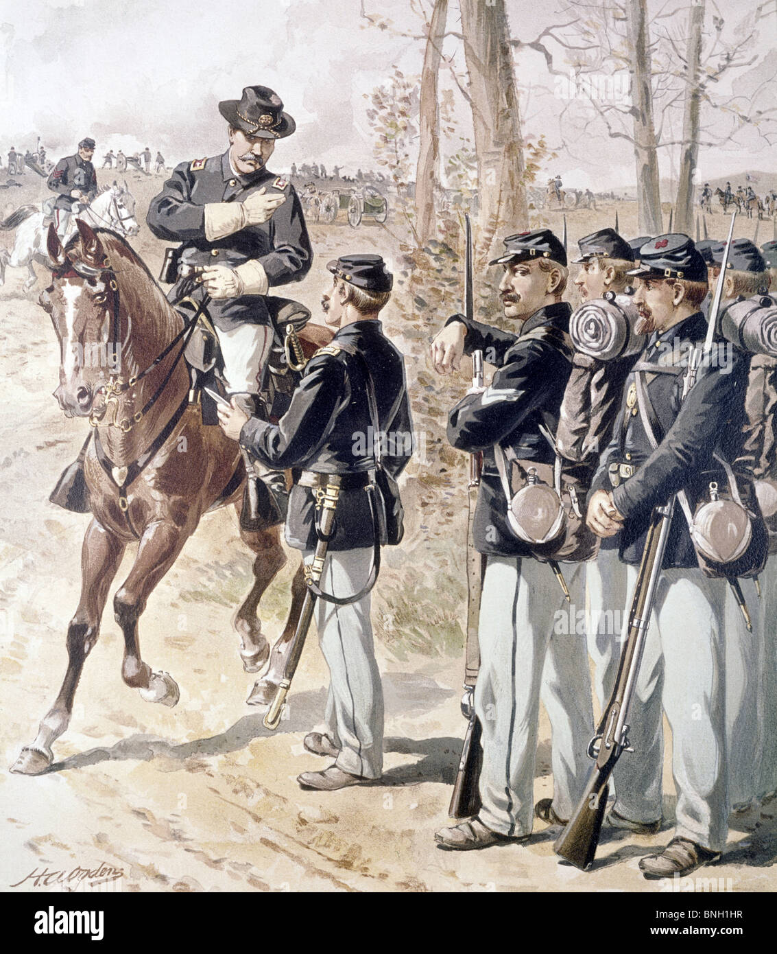 Campaign Uniforms Field, Line and Officers by Henry Alexander