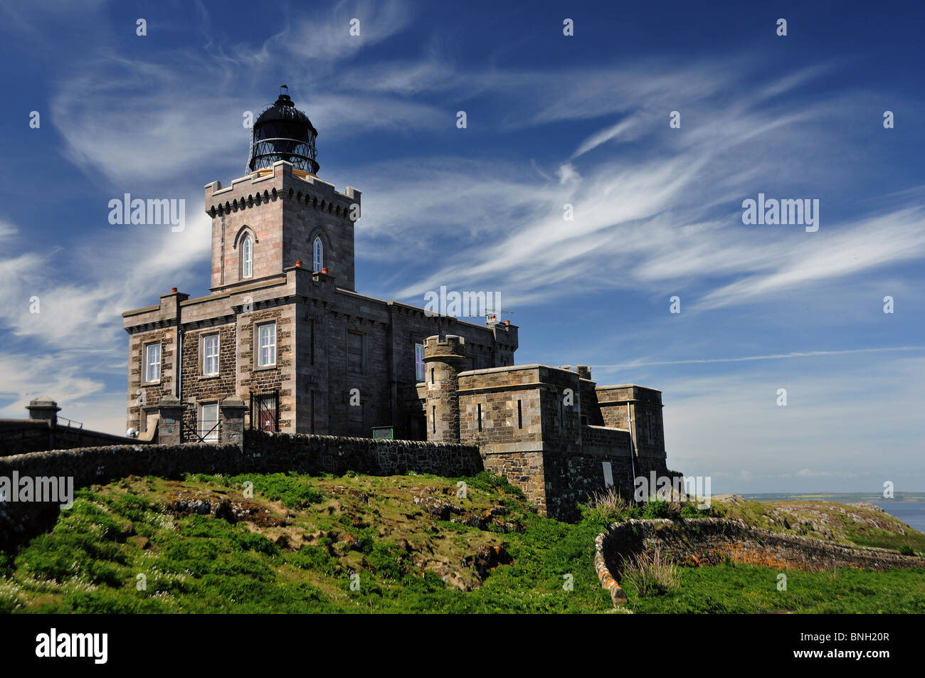 The Isle of May Lighthouse, Fife, Scotland Stock Photo