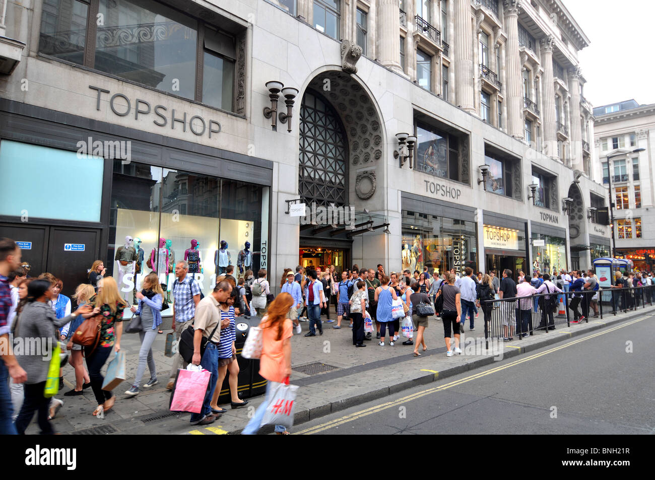 Topshop, Oxford Street, London, England Stock Photo - Alamy