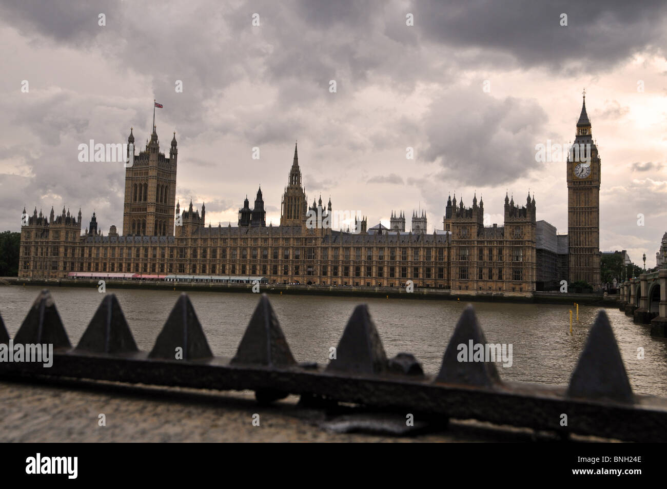 'The Houses of Parliament' London, Britain, UK Stock Photo