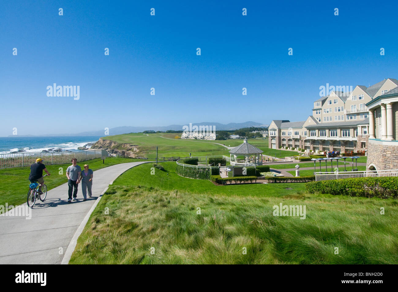 Ritz Carlton Half Moon Bay California Stock Photo Alamy