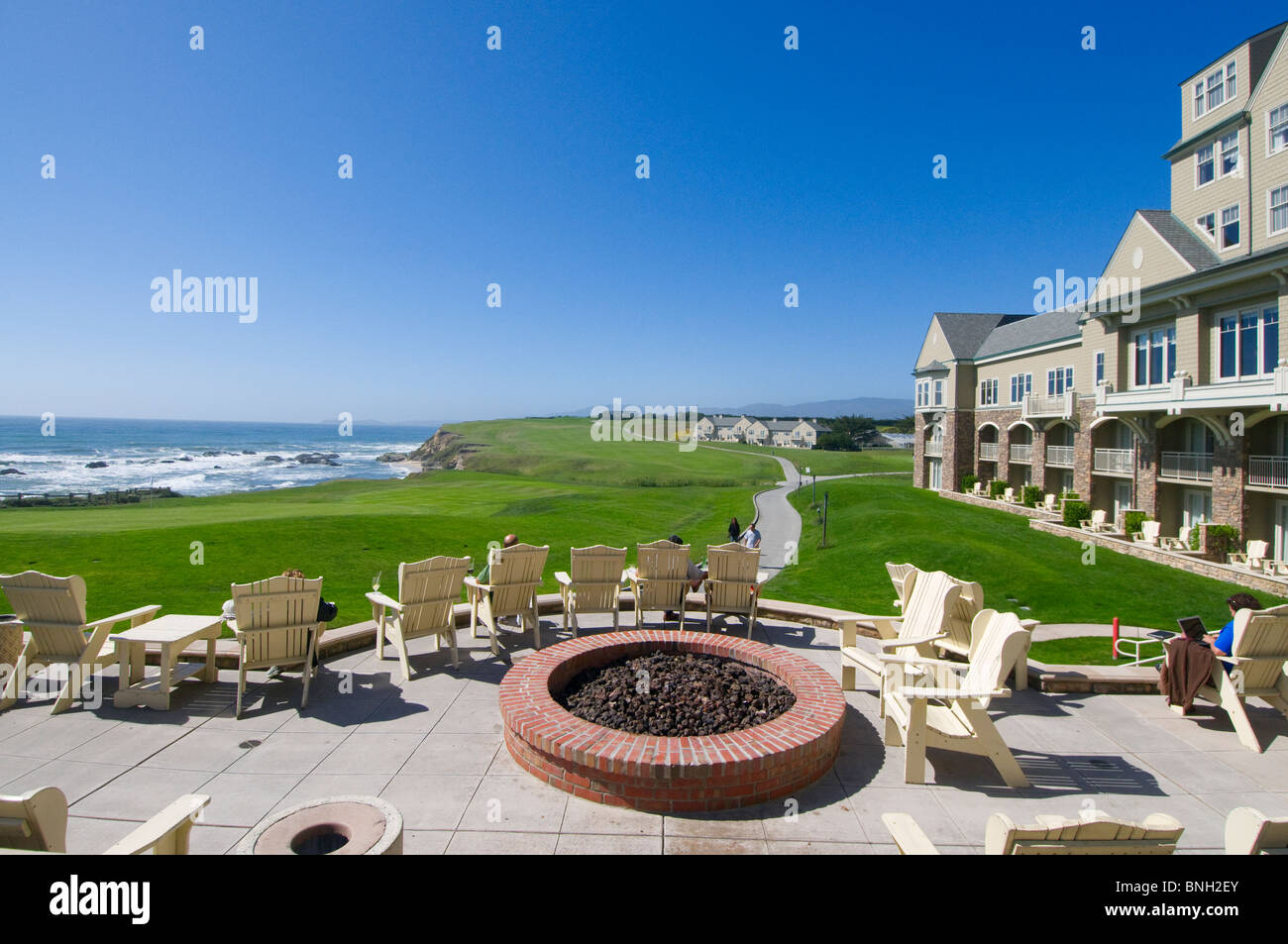 Ritz Carlton Half Moon Bay California Stock Photo Alamy