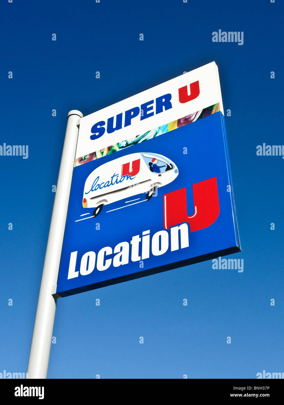 Super U supermarket transit van hire 