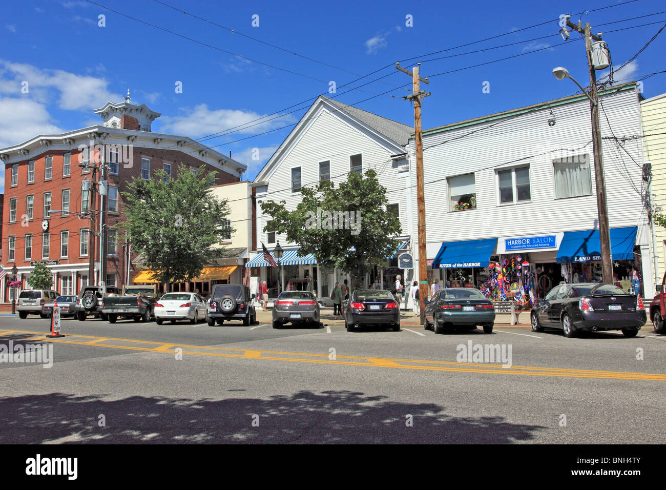 Main St. Sag Harbor Long Island NY Stock Photo Alamy