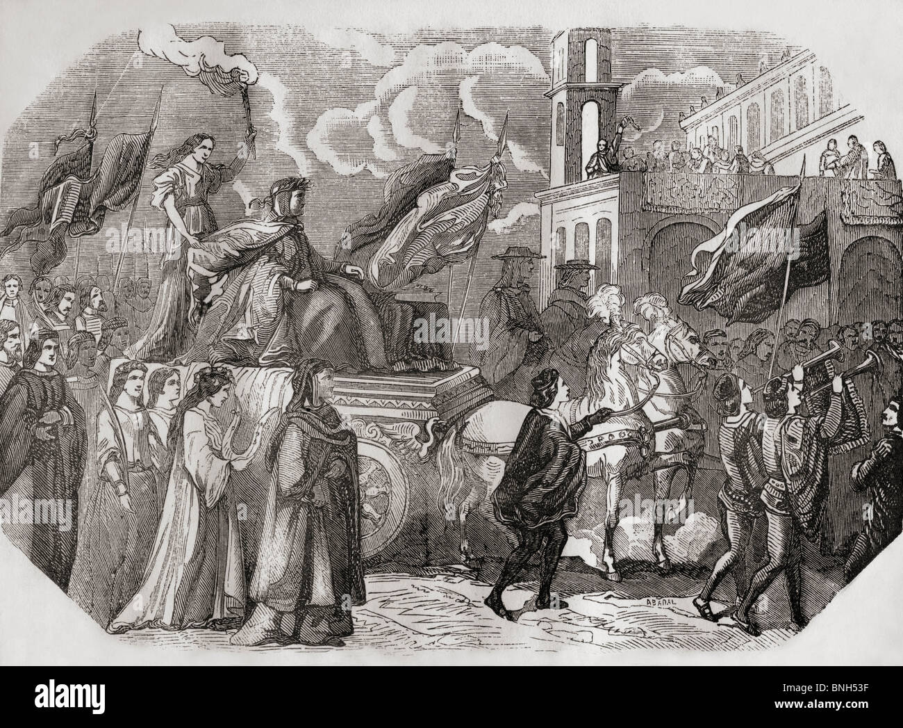 Triumph of petrarch hi-res stock photography and images - Alamy