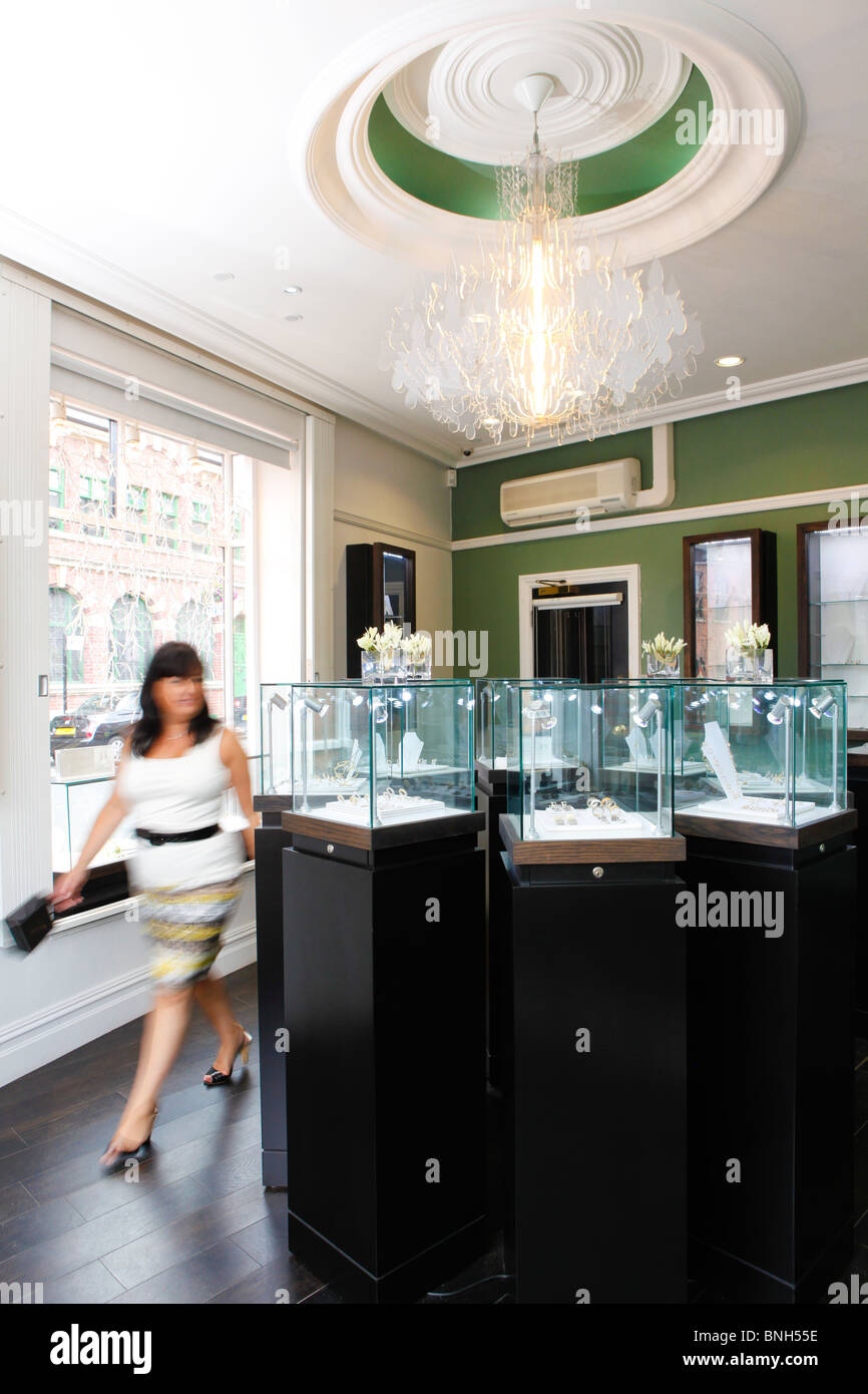 Jewellers at The Jewellery Quarter, Birmingham, West Midlands, England