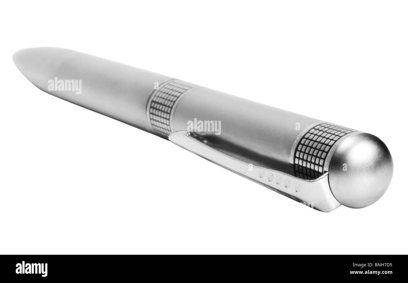 Closeup of a ballpoint pen Stock Photo Alamy