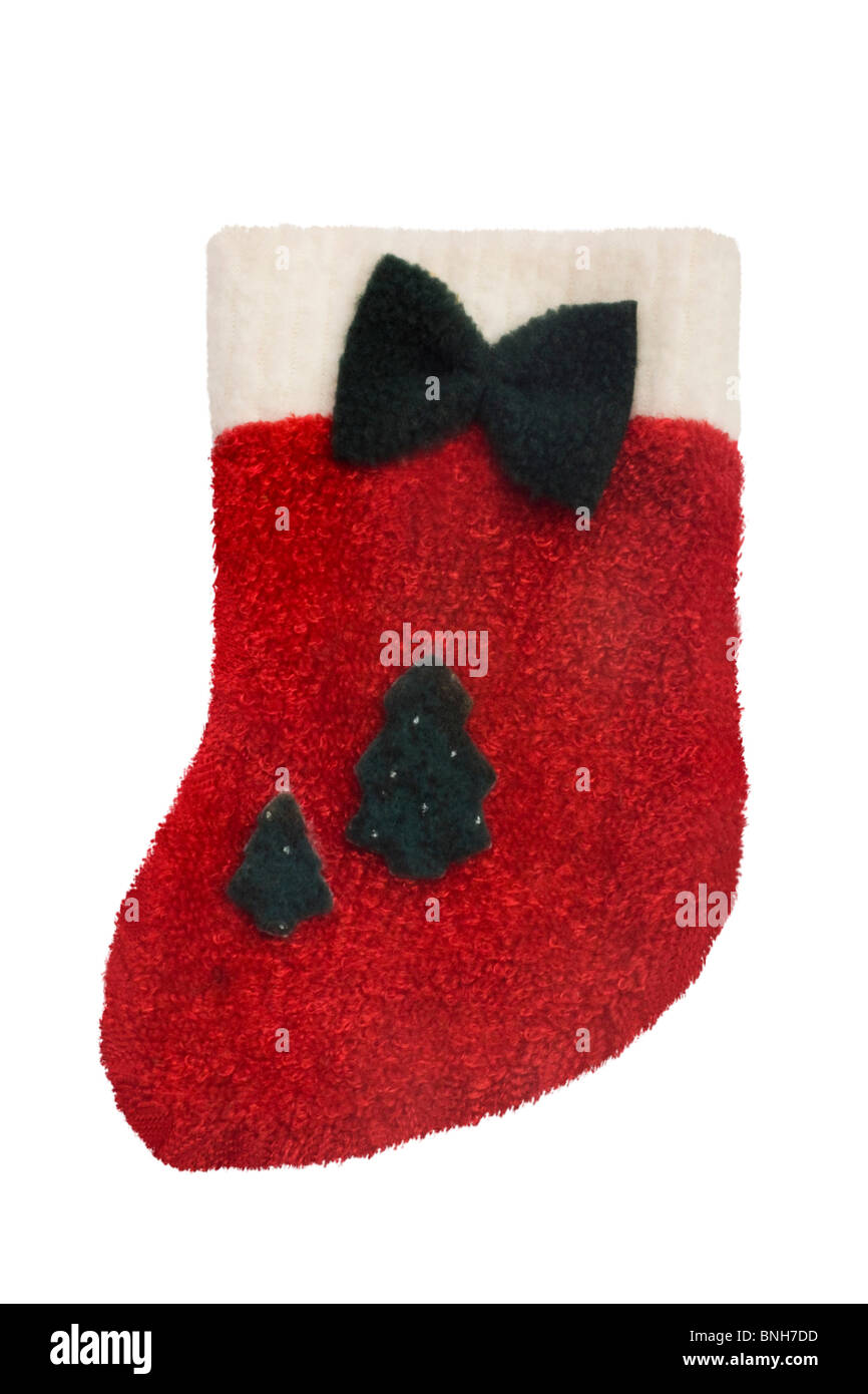 Close-up of a Christmas stocking Stock Photo - Alamy