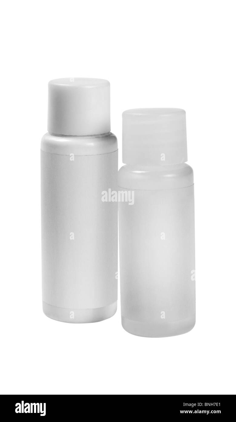 Bottles of nail paint remover Stock Photo Alamy