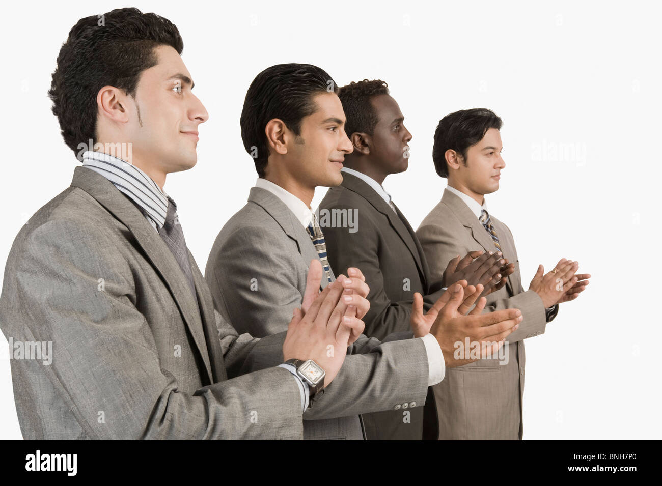 Group of businessmen cut out hi-res stock photography and images - Alamy