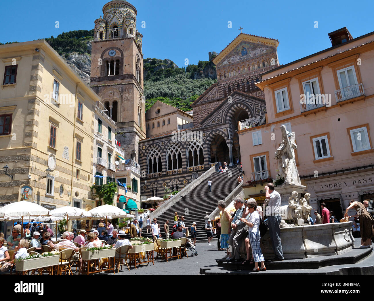 Piazza Duomo Amalfi Stock Photos Piazza Duomo Amalfi Stock Images Alamy