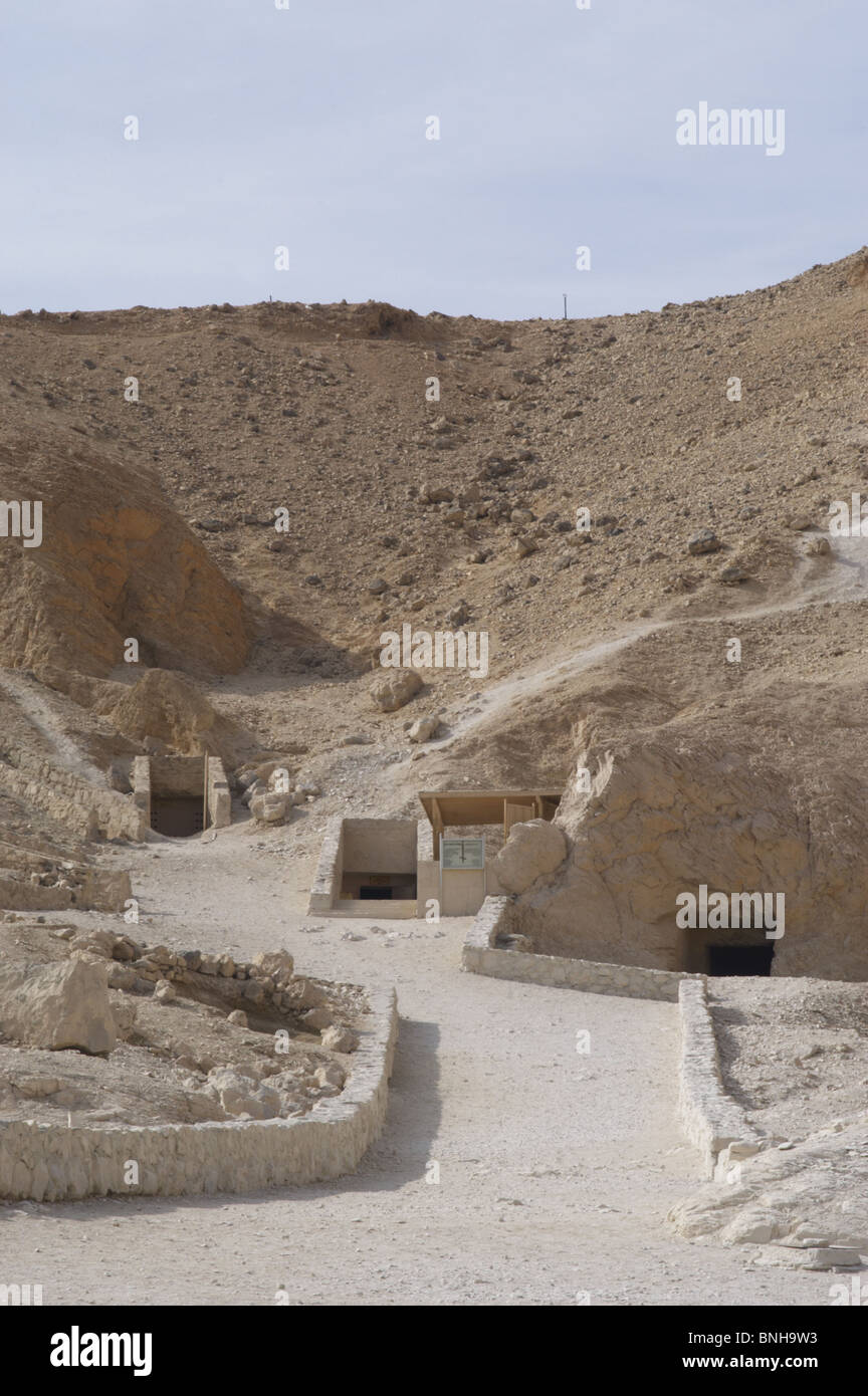 The Valley of the Queens where wives of Pharaohs were buried in ancient