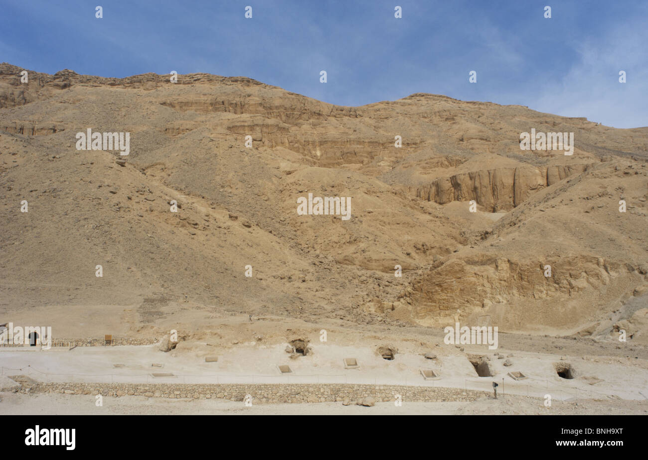 The Valley of the Queens where wives of Pharaohs were buried in ancient